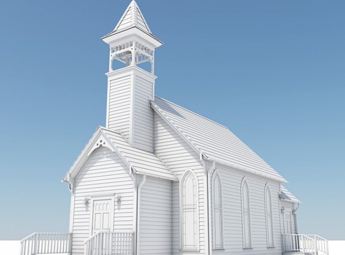 4 Chapel Pack 3D Model 4 Chapel Pack 3D Model .max .obj .3ds .lwo .lw .lws