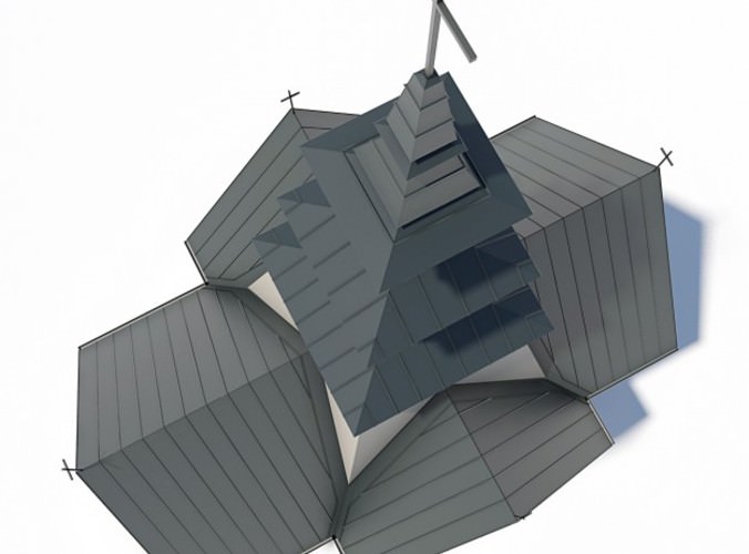 4 Chapel Pack 3D Model 4 Chapel Pack 3D Model .max .obj .3ds .lwo .lw .lws