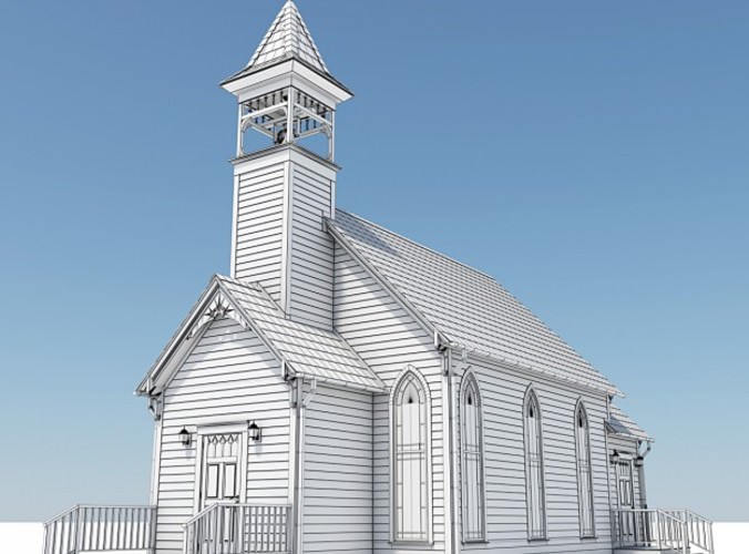 4 Chapel Pack 3D Model 4 Chapel Pack 3D Model .max .obj .3ds .lwo .lw .lws
