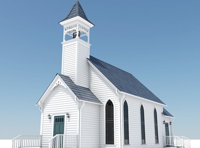 4 Chapel Pack 3D Model 4 Chapel Pack 3D Model .max .obj .3ds .lwo .lw .lws