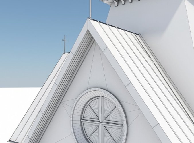 4 Chapel Pack 3D Model 4 Chapel Pack 3D Model .max .obj .3ds .lwo .lw .lws