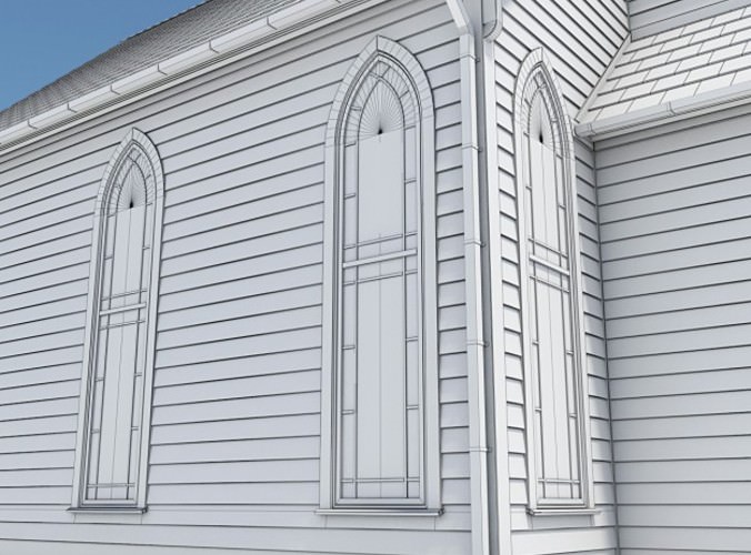 4 Chapel Pack 3D Model 4 Chapel Pack 3D Model .max .obj .3ds .lwo .lw .lws
