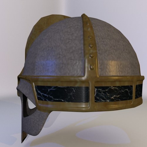 3D Model Ancient Viking Helmet 3D Model .obj .fbx .dae .blend