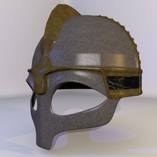 3D Model Ancient Viking Helmet 3D Model .obj .fbx .dae .blend