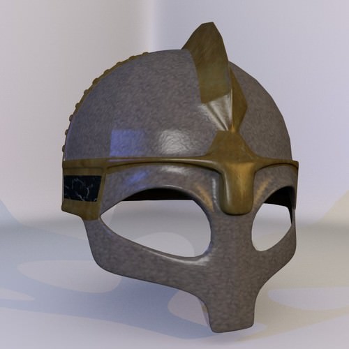 3D Model Ancient Viking Helmet 3D Model .obj .fbx .dae .blend