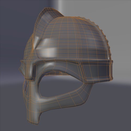 3D Model Ancient Viking Helmet 3D Model .obj .fbx .dae .blend