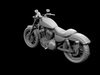 Harley Davidson XL883 Sportster Iron 2012 3D Model .max .obj .3ds .c4d