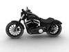 Harley Davidson XL883 Sportster Iron 2012 3D Model .max .obj .3ds .c4d
