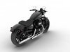 Harley Davidson XL883 Sportster Iron 2012 3D Model .max .obj .3ds .c4d