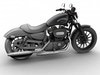 Harley Davidson XL883 Sportster Iron 2012 3D Model .max .obj .3ds .c4d