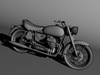 Moto Guzzi 850 California 1969 3D Model .max .obj .3ds .c4d
