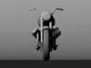 Moto Guzzi 850 California 1969 3D Model .max .obj .3ds .c4d