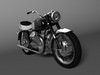 Moto Guzzi 850 California 1969 3D Model .max .obj .3ds .c4d