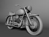 Moto Guzzi 850 California 1969 3D Model .max .obj .3ds .c4d