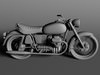 Moto Guzzi 850 California 1969 3D Model .max .obj .3ds .c4d