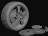Wheel Kia 2 3D Model .max .obj .3ds .fbx