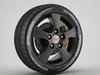 Wheel Kia 2 3D Model .max .obj .3ds .fbx