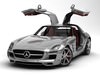 Mercedes Benz SLS AMG Rigged 3D Model