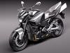 Suzuki B-King 2011 3D Model