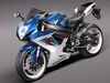 Suzuki GSX-R 600 2011 3D Model
