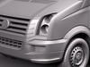 Volkswagen Crafter Van Long 2011 3D Model .max .obj .3ds .fbx .lwo .lw .lws .c4d