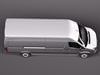 Volkswagen Crafter Van Long 2011 3D Model .max .obj .3ds .fbx .lwo .lw .lws .c4d