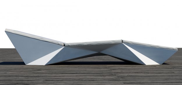 vondom faz chaise lounge 3D Model .max .obj