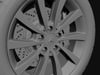 Wheel Mercedes CLS 3 3D Model .max .obj .3ds .fbx