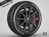 Wheel Mercedes CLS 3 3D Model .max .obj .3ds .fbx