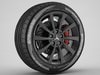 Wheel Mercedes CLS 3 3D Model .max .obj .3ds .fbx