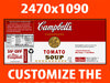 Campbell's Tomato Soup Can 3D Model .max .obj .3ds .fbx .lwo .lw .lws .c4d