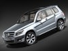 Mercedes GLK 2009 3D Model