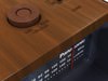 Retro Style Radio Alarm Flip Clock 3D Model .max .obj .3ds .fbx .lwo .lw .lws .c4d