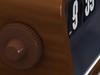 Retro Style Radio Alarm Flip Clock 3D Model .max .obj .3ds .fbx .lwo .lw .lws .c4d