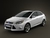 Ford Focus Sedan 2011 3D Model