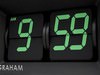 Retro Style Alarm Flip Clock 3D Model .max .obj .3ds .fbx .lwo .lw .lws .c4d