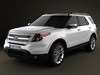 Ford Explorer 2011 3D Model