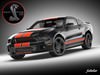 Shelby GT500 2010 3D Model