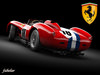 Ferrari 250 mod 1 STD MAT 3D Model