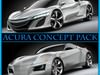 Acura Concept pack 3D Model