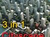 Cityscape 3 in 1 3D Model