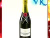 Champagne Moet Chandon Bottle 3D Model