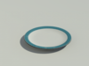 Kitchen Plate 3D Model .max .obj .fbx