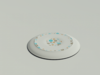 Kitchen Plate 3D Model .max .obj .fbx