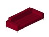 Banquette - 3 places 3D Model