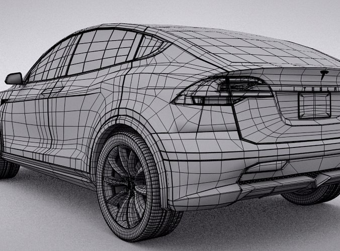 Tesla Car 3d Model Free