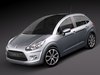Citroen C3 2010 Sedan 3D Model