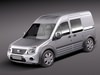 Ford Transit Connect 2012 3D Model
