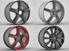 mercedes CLS Rims collection 3D Model