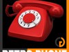 Retro Style Telephone - Heraldo 3D Model